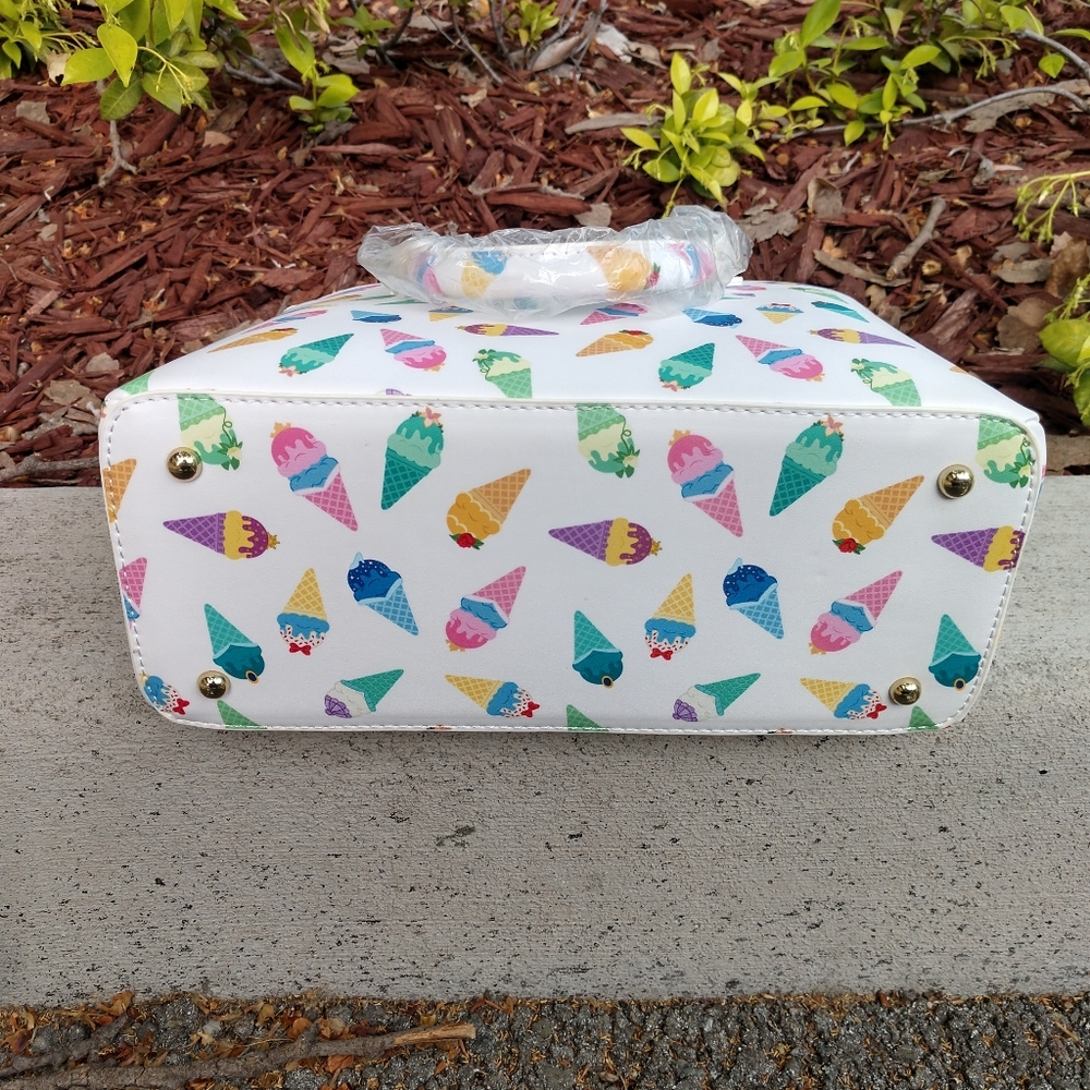 Disney Loungefly Princess Ice Cream Cone Purse - Picture 9 of 11